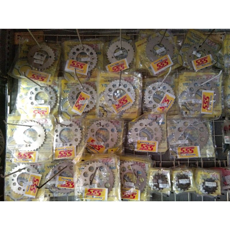 GEAR SSS HONDA DEPAN BELAKANG 428 SSS HSBT GEAR GIR GER BELAKANG CB150R CB GL MEGAPRO TIGER GL100 MA
