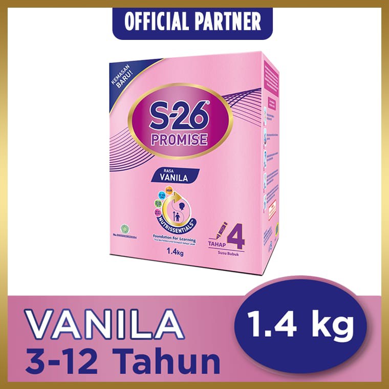 

S26 PROMISE 4 VANILA BOX 1.4KG