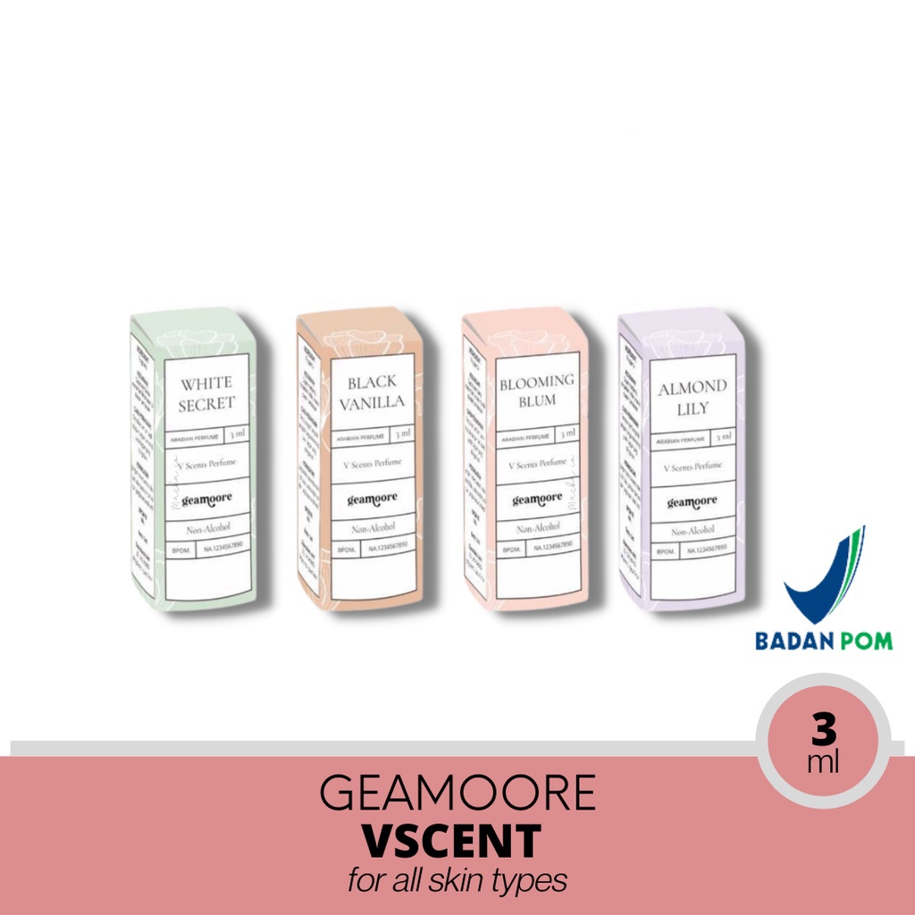 Geamoore V Scents Essensial Perfume - 3ml