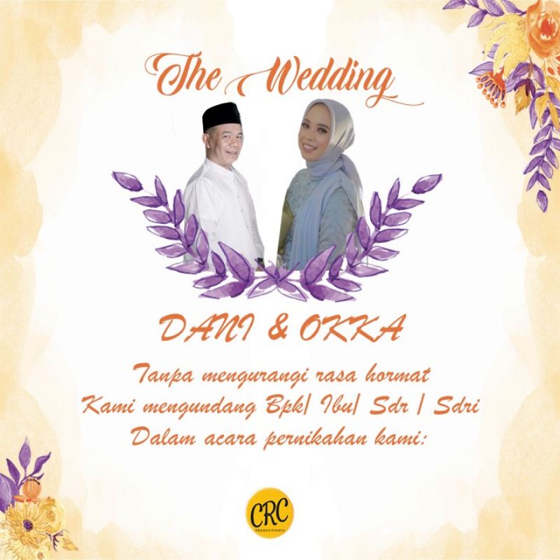 Undangan Digital Video Pernikahan Cantik | Undangan Digital Video Pernikahan Murah | Video Undangan 