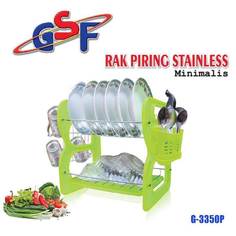 GSF Rak Piring Stainless GSF G-3350p