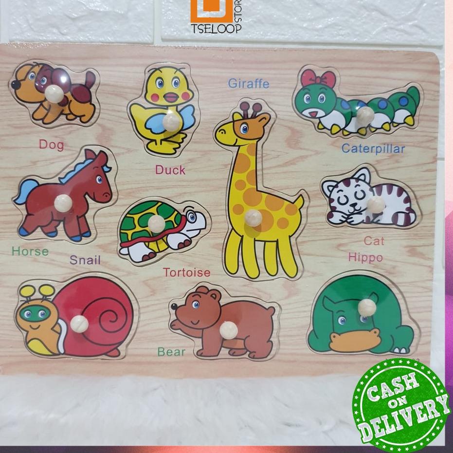 

Trend Produk Minggu OFM-M67-68 Mainan Edukasi Anak Puzzle Kayu Knob Background Bergambar | Wooden Toys Mainan Balok Kayu kxwg998