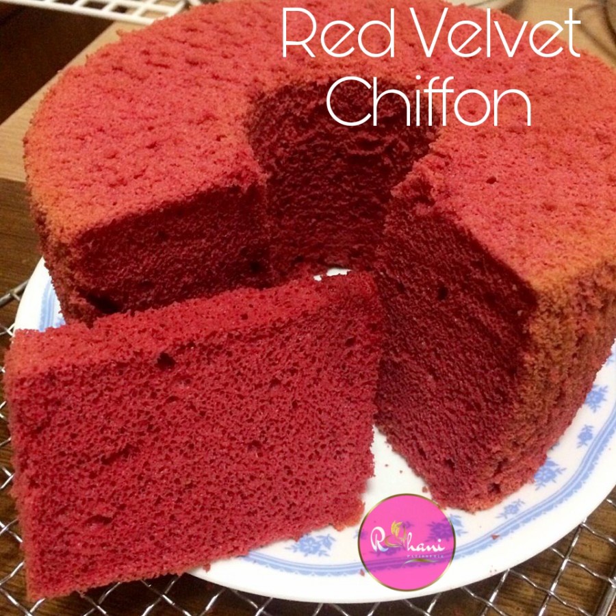 

Bolu Chiffon Cake Red Velvet - Rhani Patisserie
