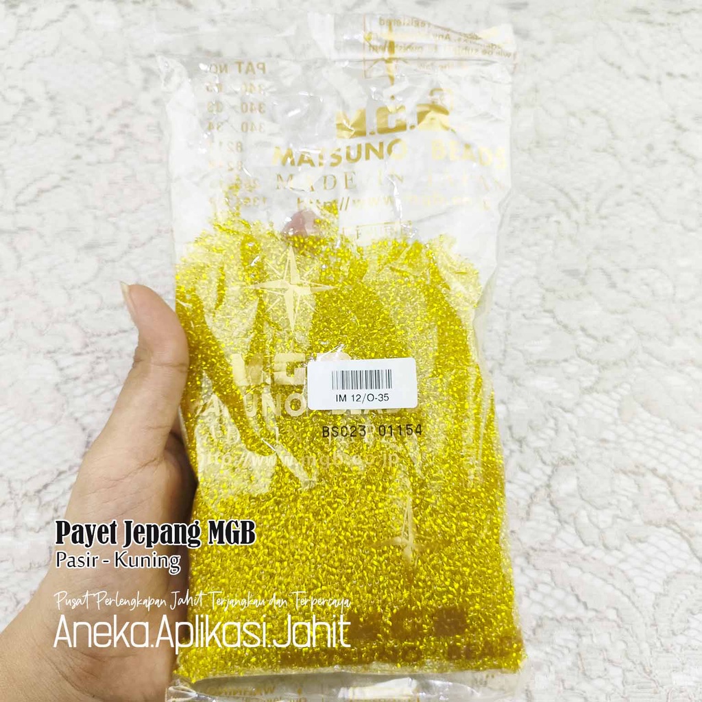 50 GRAM PAYET JEPANG MGB BAMBU PASIR 35 KUNING