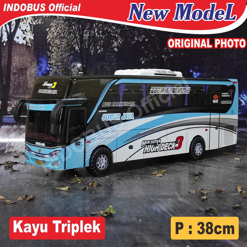 INDOBUS Miniatur Bus Subur Jaya Jetbus 3 SHD