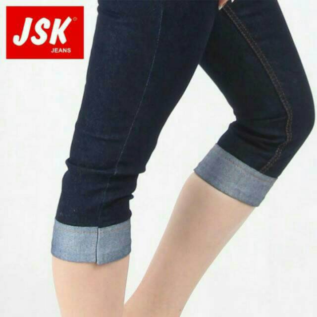 (SIZE 27~42) Celana Pendek Short Jeans Wanita\ud83d\udc9fCelana 7/8 Jeans Garmen Cewek/Celanadongker/Navy
