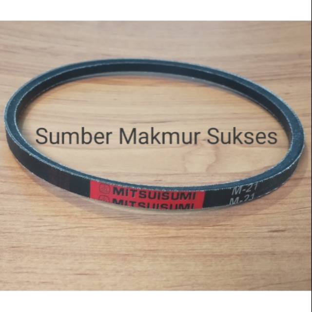 V BELT VANBELT FANBELT MESIN CUCI M21 M 21 M-21 MITSUISUMI GRADE A