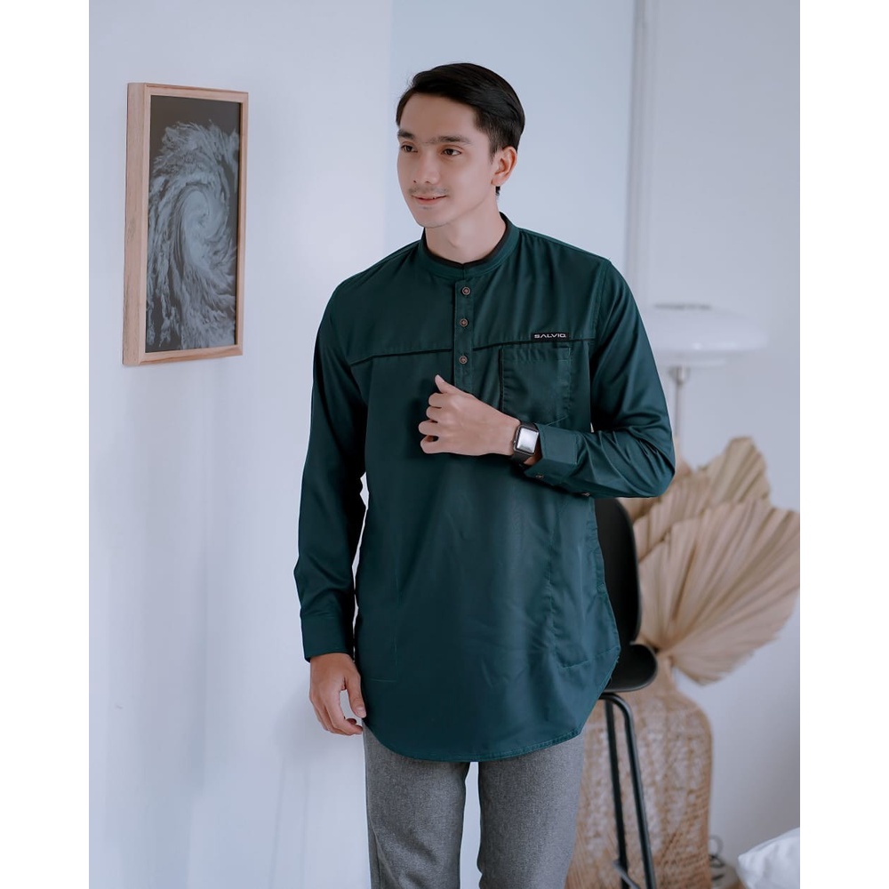 BAJU KOKO PRIA - BAJU MUSLIM PRIA - LENGAN PANJANG - LENGAN PENDEK - BAJU MUSLIM MURAH - BAJU