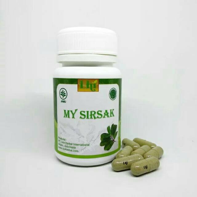 

Kapsul MY SIRSAK Original LHI - Obat Herbal Untuk Penderita Kanker
