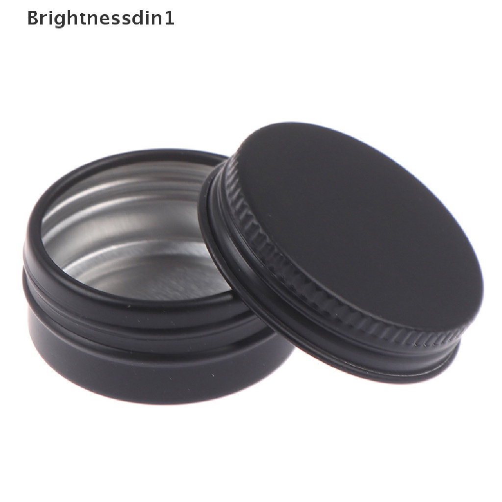 10 Pcs Jar Wadah Kosong Bahan Aluminum Untuk Lip Balm Lilin Kosmetik