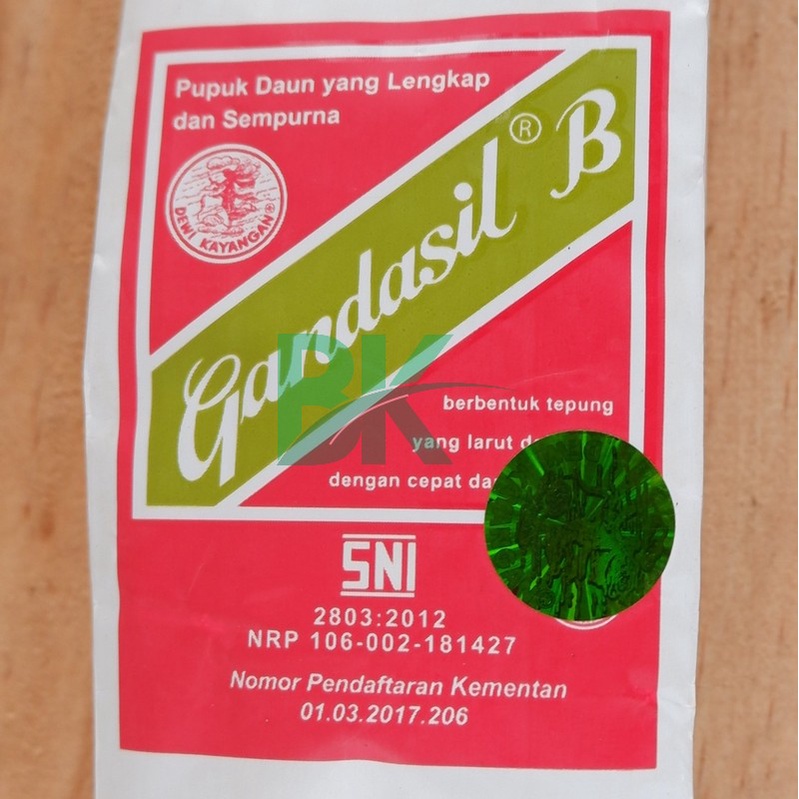 Gandasil B - PUPUK GANDASIL B TANAMAN BUAH BUNGA ANGGREK KEMASAN PABRIK 100 GRAM