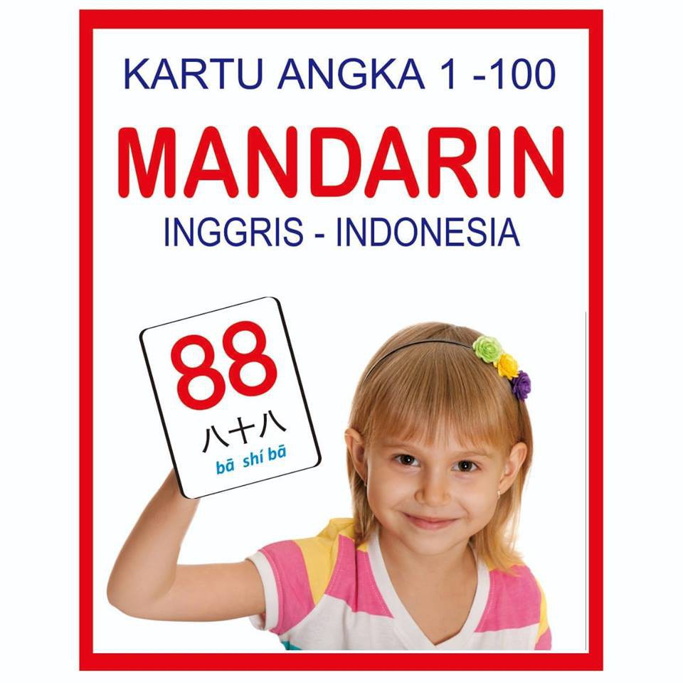 Kartu Angka Mandarin Flash Card