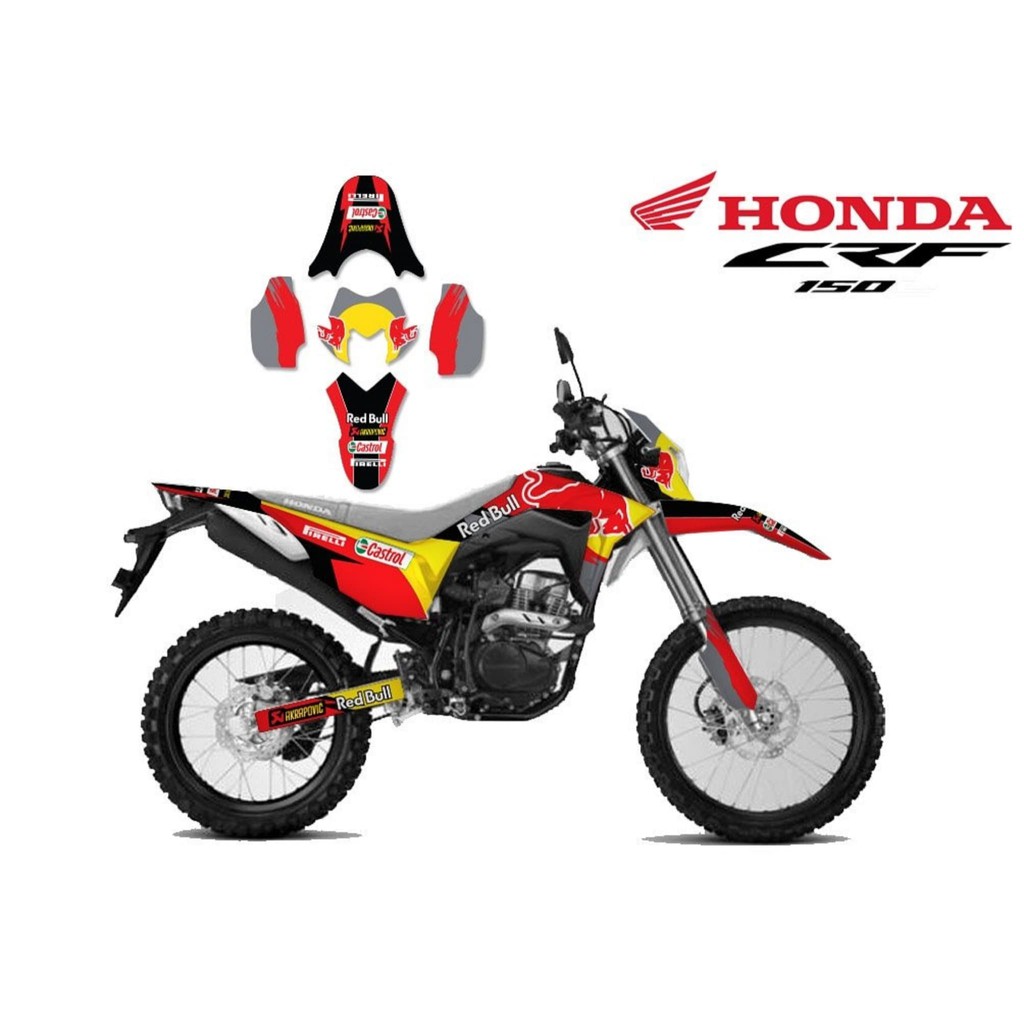 DECAL STIKER DEKAL STICKER MOTOR HONDA CRF 150 Shopee Indonesia