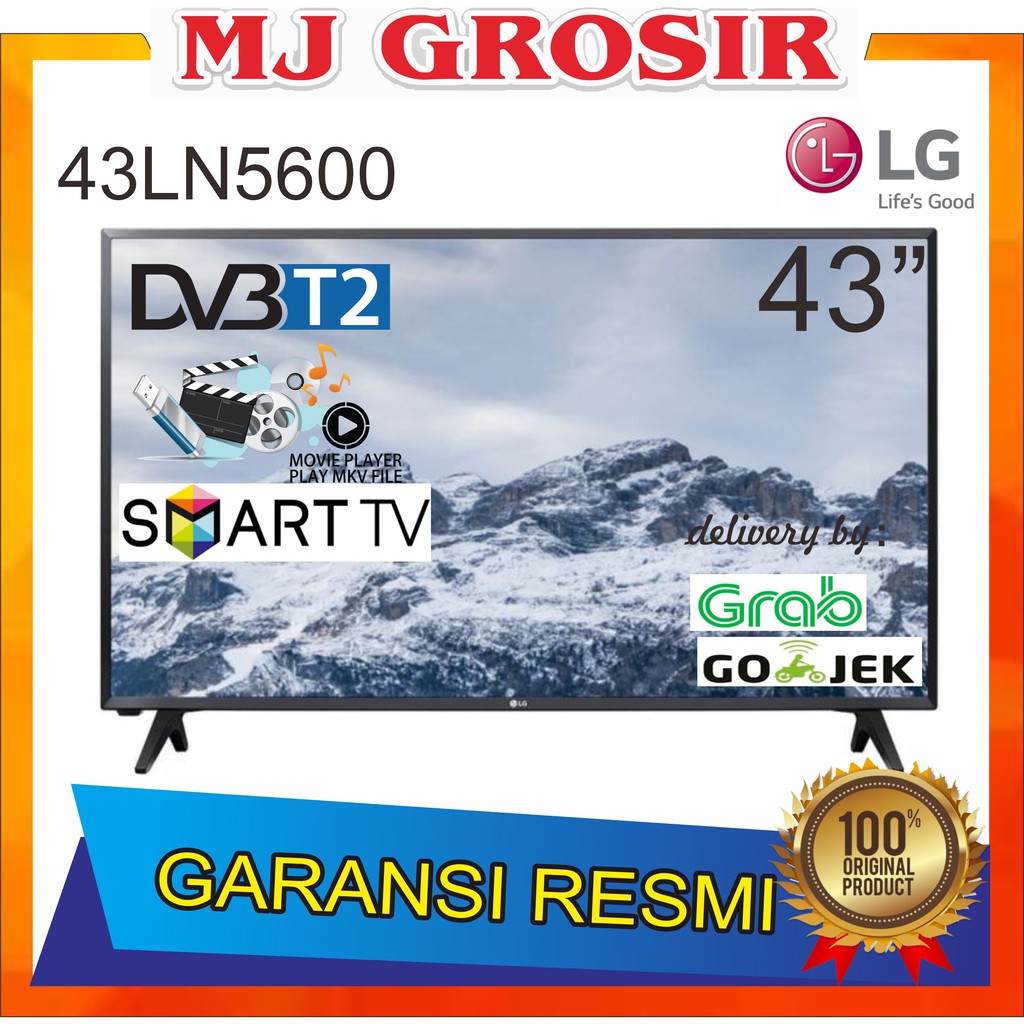 PROMO LED TV LG 43" 43LN5600 43 INCH USB MOVIE HD HDMI SMART TV