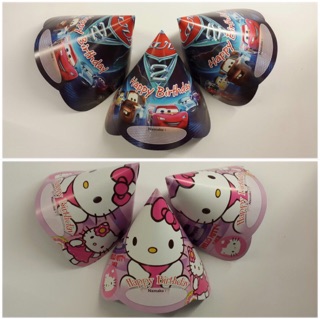 Topi ulang tahun anak kerucut tsum tsum little pony cars Topi ulang tahun anak kerucut tsum tsum little pony cars