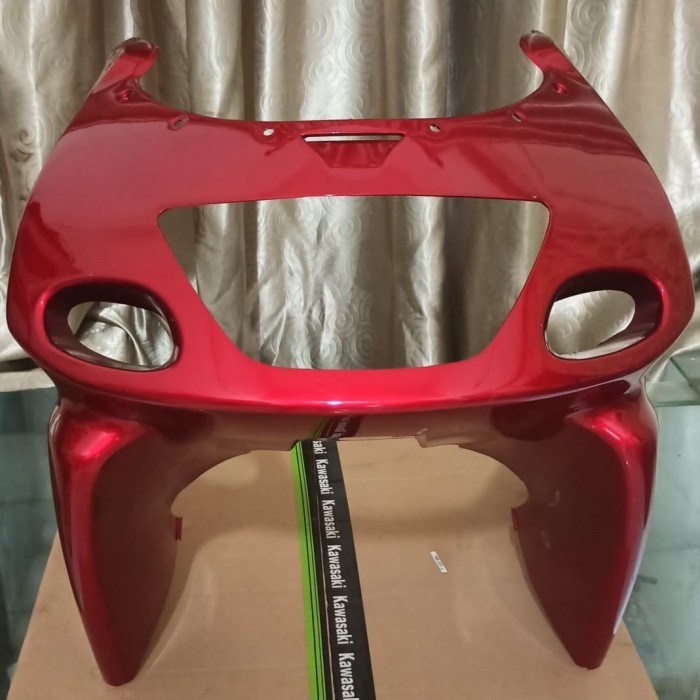 Fairing Atas Batok Lampu Ninja RR Old Maroon