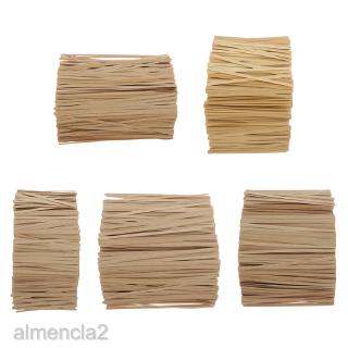 [ALMENCLA2] 1000pc Kraft Paper Packaging Wire Twist Ties for Party Gift