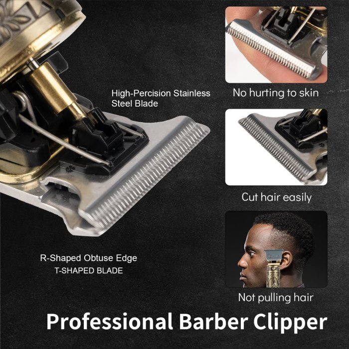 KEMEI 700 Y ORIGINAL Cukuran Rambut CAS Baterai LCD Trimmer Hair Clipper KM 700Y KM700Y
