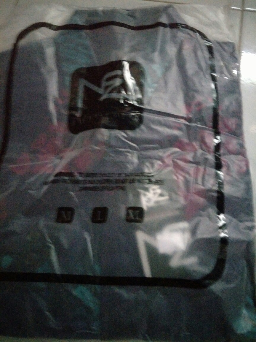 4161 Kemeja Batik Pria Lengan Panjang Long Navy Batik Gradation Slimfit