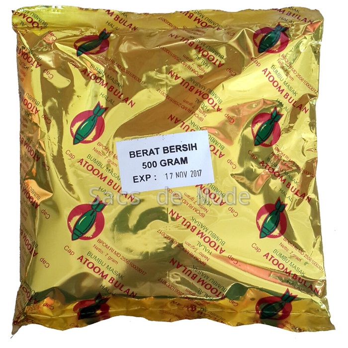 

ufd6021 Bumbu Masak Cap Atoom Bulan / Atom Bulan (500Gr) Fsfs201