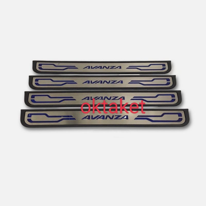 sillplate samping Avanza Xenia Veloz new 2021 2022 Stainless