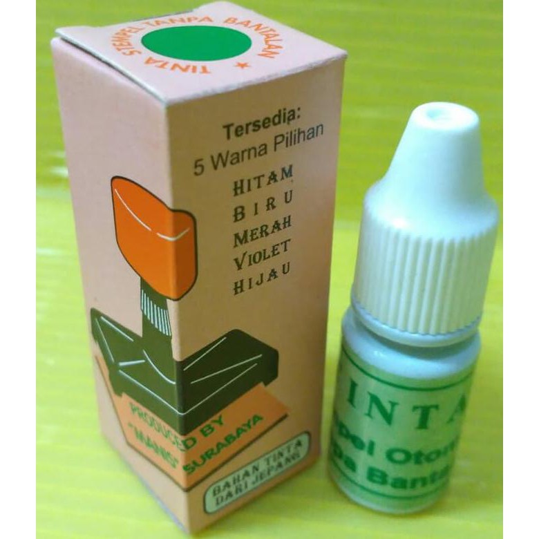 

Termurah Tinta Stempel Otomatis Tanpa Bantalan Warna Hijau Offic