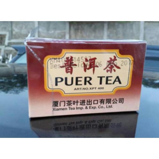 PUER Tea Sea Dyke Brand Chinese Tea 40gr / Teh Pu er Celup Teabag XPT-400 Tea Bag / Teh Celup Asli China