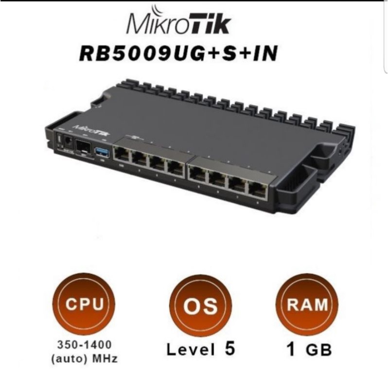 Jual MikroTik RB5009UG+S+IN RB5009 router RB5009UG Shopee Indonesia