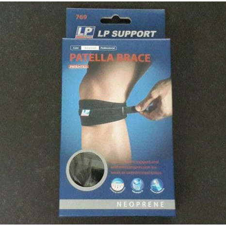 PROMO Patella Brace LP 769 Original Hitam | Knee Patella TERLARIS