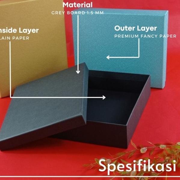 

➦ Hardbox ukuran 25 cm x 20 cm x 6 cm - Hitam ➣