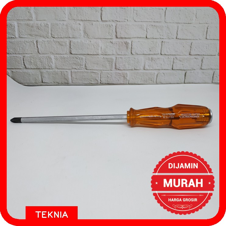 Obeng Ketok Hasston Prohex CRV (+6) x 150 (2517-024)