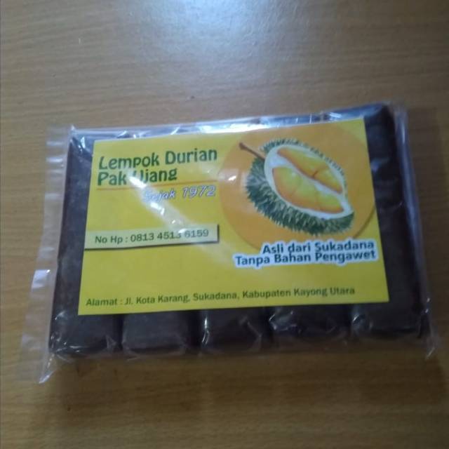 

Dodol Durian / Lempok Asli sukadana kayong utara pontianak 1kg