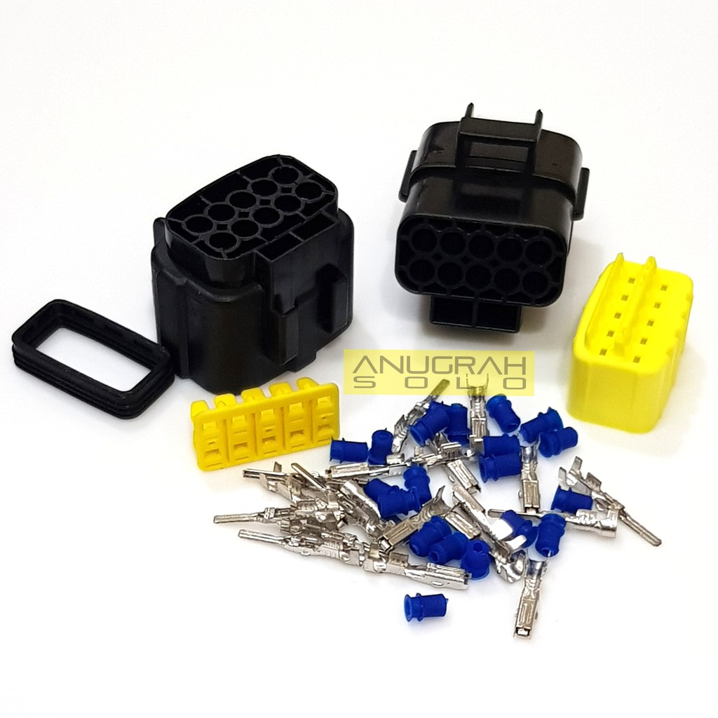 Waterproof Connector Konektor Kabel Tahan Air 10 Pin Terminal Wire