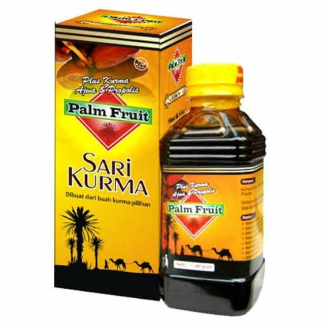 

Sari Kurma Palmfruit plus kurma Ajwa dan propolis - 330 gram