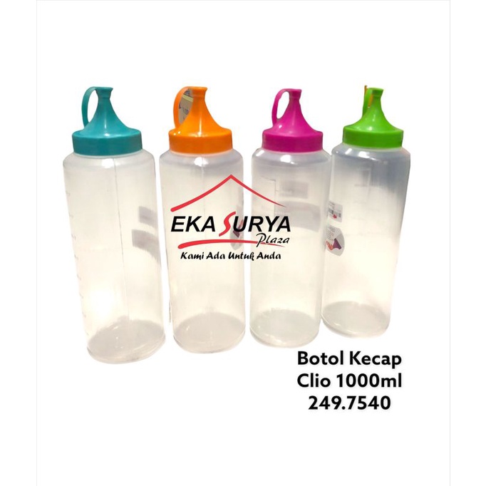 Botol Kecap Clio 1000ml/Botol Kecap Plastik Murah