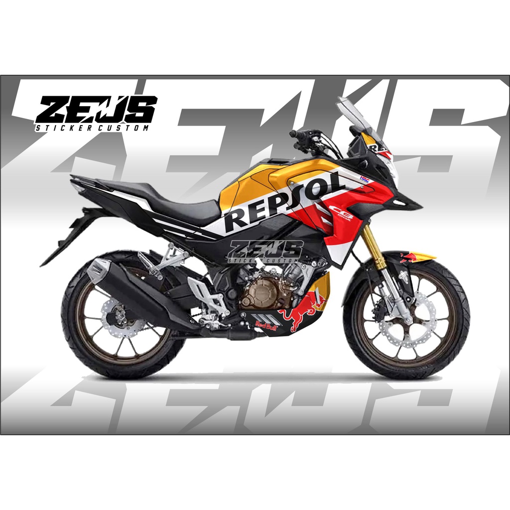 Decal Sticker - Stiker Dekal Honda Cb 150 x Zs 16