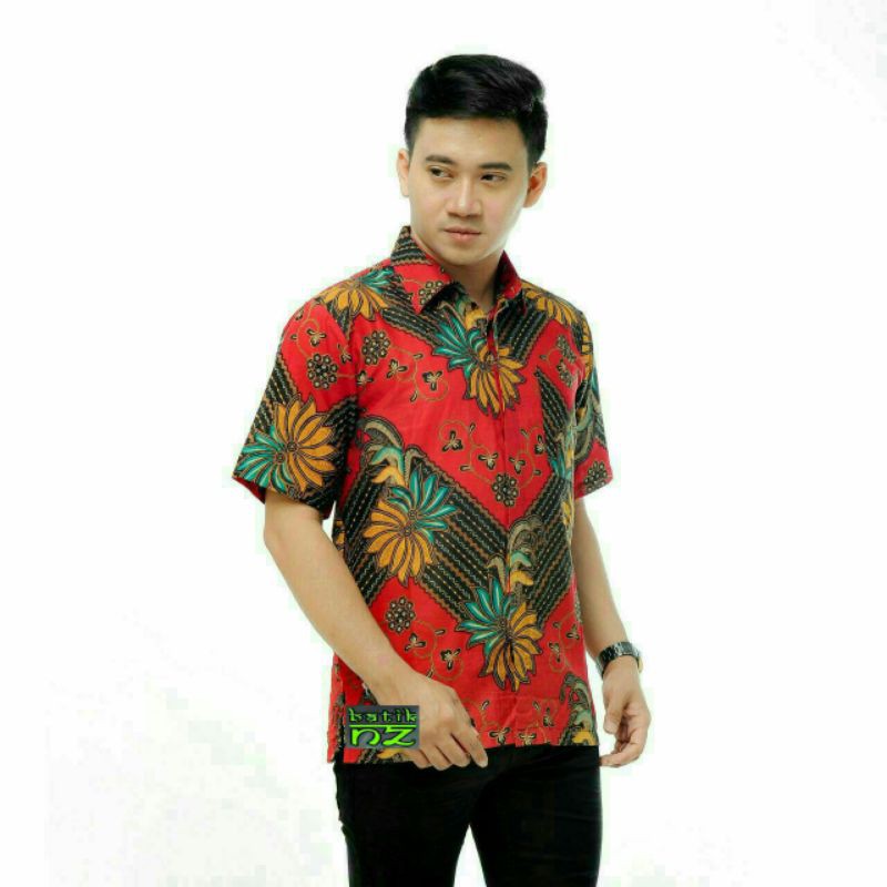 M.L.XL.XXL.3L.4L.5L Kemeja Batik indonesia