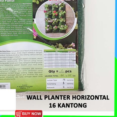 ♟ Pot Tanaman Pot Bunga Wall Planter Bag Dinding Planterbag Polybag Tanaman Pot Dinding Gantung A36A