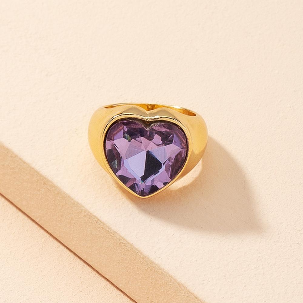 Agustina Cincin Jari Korea Temperamen Wanita Kreatif Cherry Vintage Fashion Perhiasan