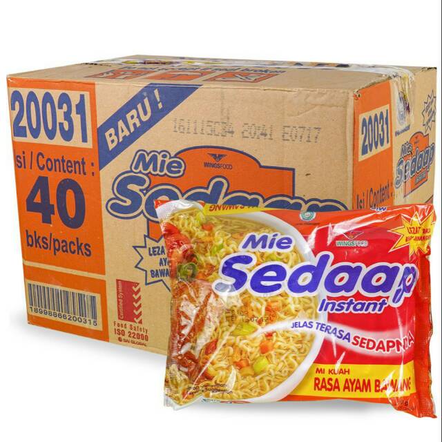 Jual Mie Sedap Ayam Bawang per dus Indonesia|Shopee Indonesia