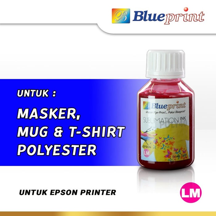 Blueprint Tinta Sublim 100 ml Sublimation Ink Printer Epson