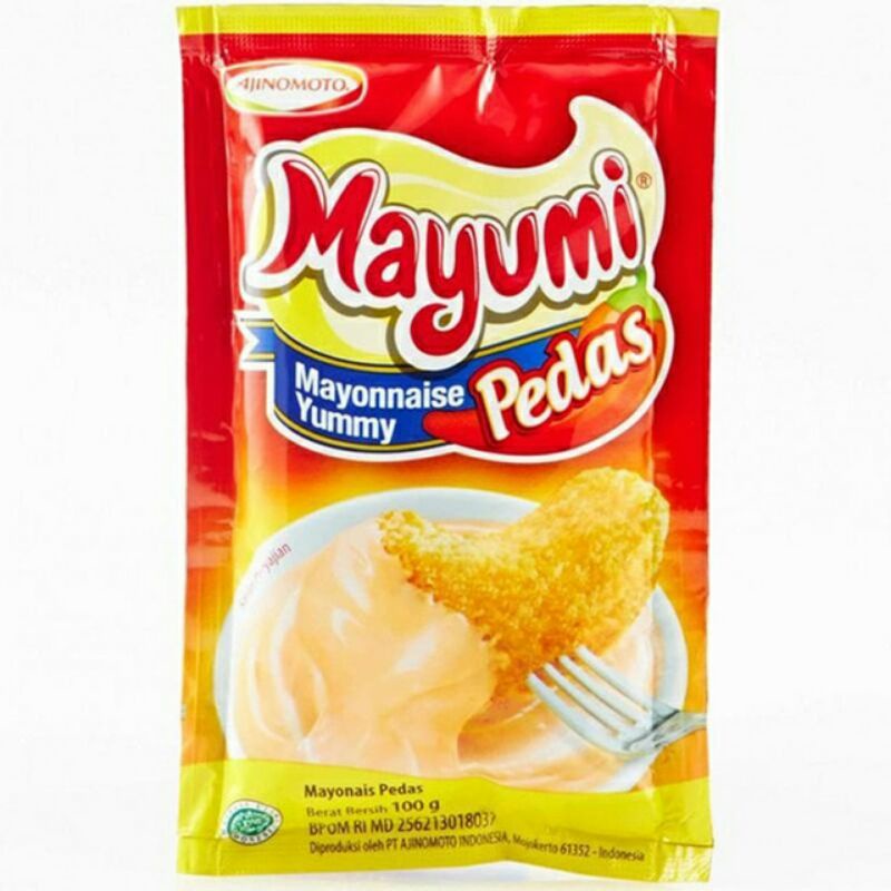 

Mayumi mayonaise pedas 100gr.