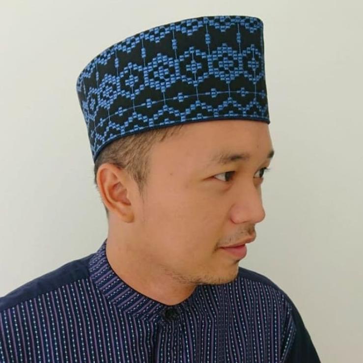 [KODE PRODUK ABCZH4687] Kopiah Songket Peci Songket Tenun Peci Tenun Songkok Songket Peci Batik Song