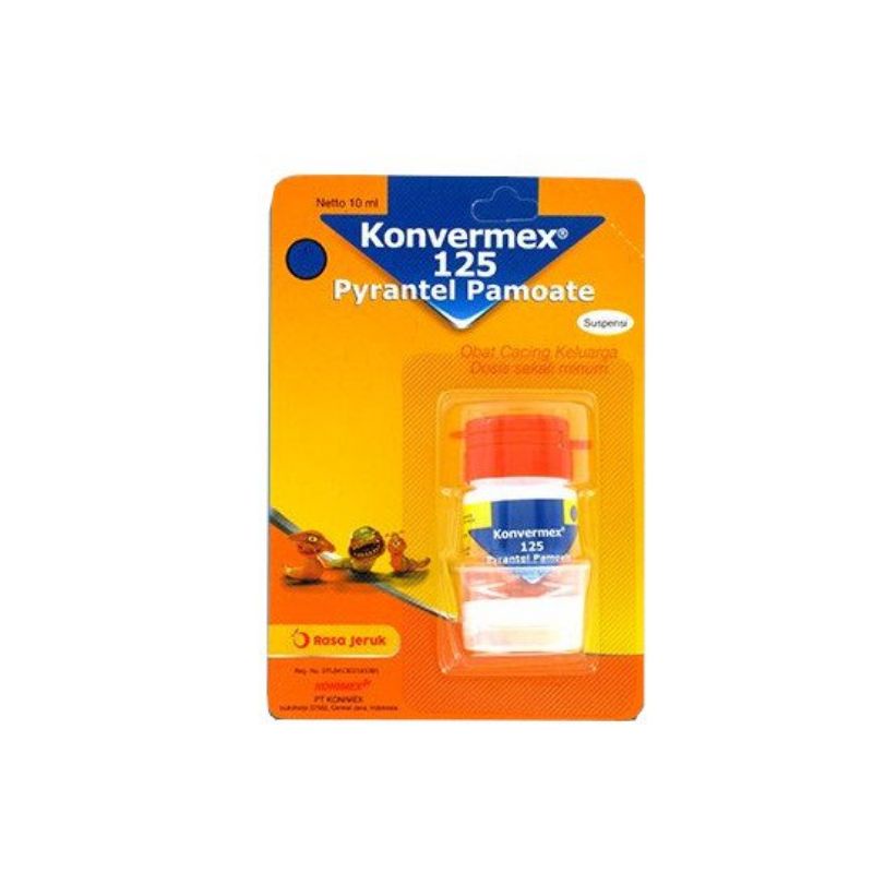 Konvermex 125 Sirup/ Obat Cacing Anak