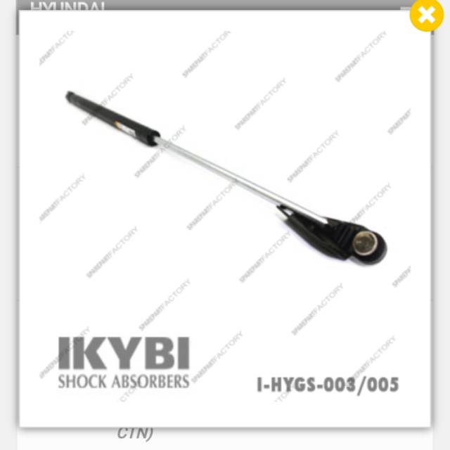 Shock bagasi hyundai atoz