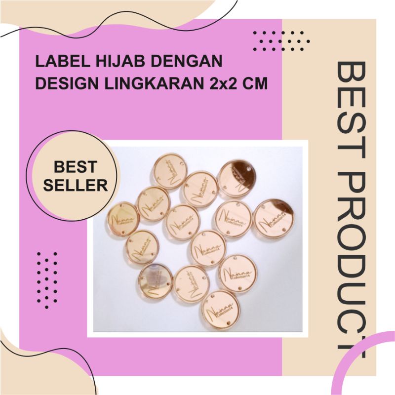

Label Acrylic Hijab Murah