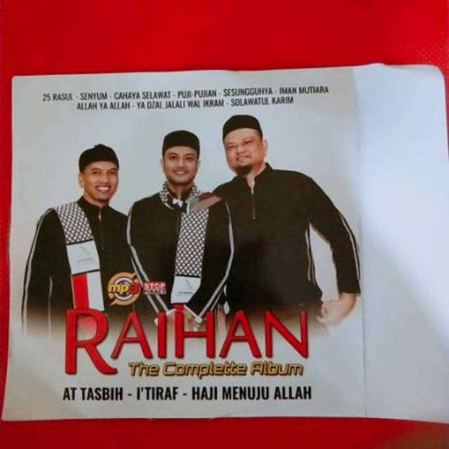 Kaset Mp3 Musik Audio Lagureligi Raihan Lengkap Shopee Indonesia