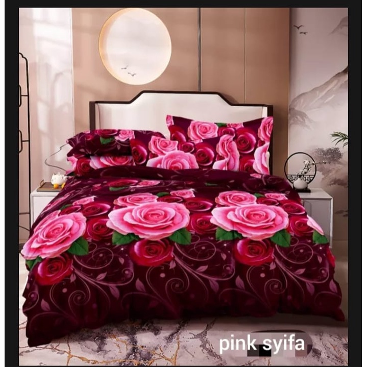 sprei murah 180x200 160x200 120x200 seprei home made kualitas terbaik set sarung bantal dan guling/sprei karakter homemade katun