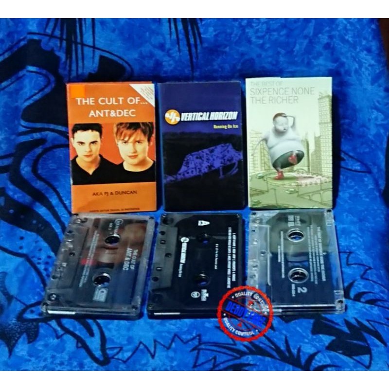 Kaset Pita Aka Duncan Creed RHCP S Doctor Blindspott Prodigy Vertical H Sixpence NTR Wet3 No Doubt F