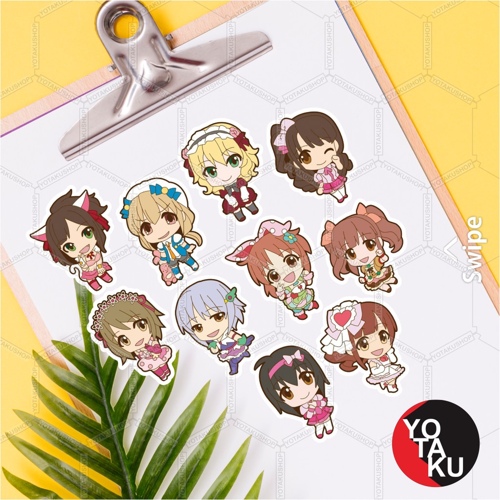 

Stiker Sticker Anime The Idolmaster SA9201